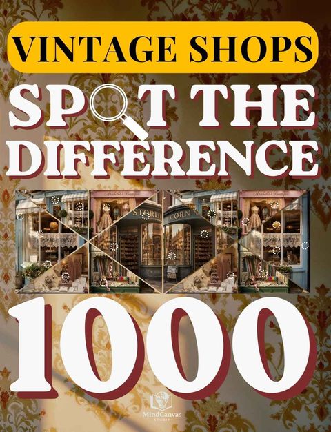 Front cover of Spot the Difference: Vintage Shops
