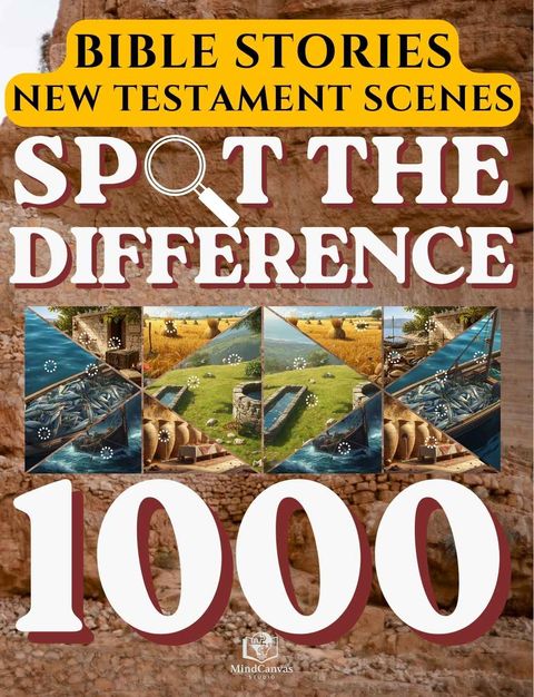 Front cover of Spot the Difference: Bible Stories - New Testament Scenes