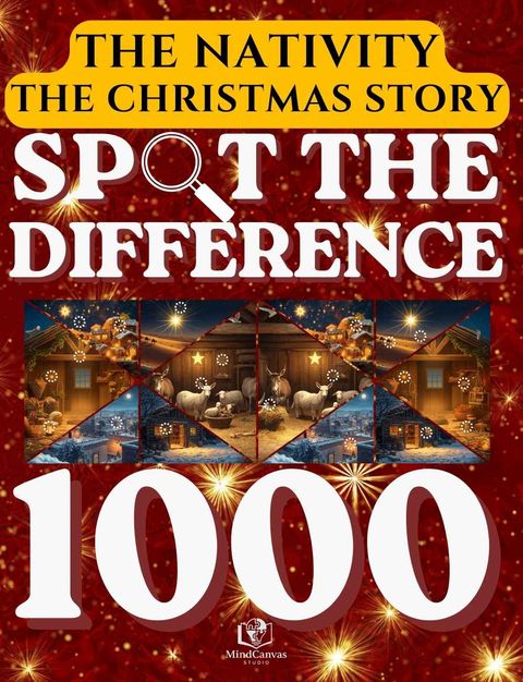 Front cover of Spot the Difference: The Nativity - The Christmas Story