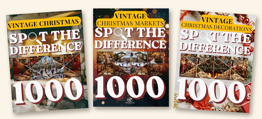 Three Christmas books from the series: Vintage Christmas, Vintage Christmas Markets and Vintage Christmas Decorations
